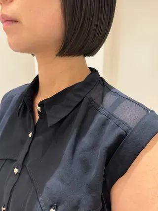 ショート 黒島優香🦋 /縮毛矯正/髪質改善のヘアスタイル