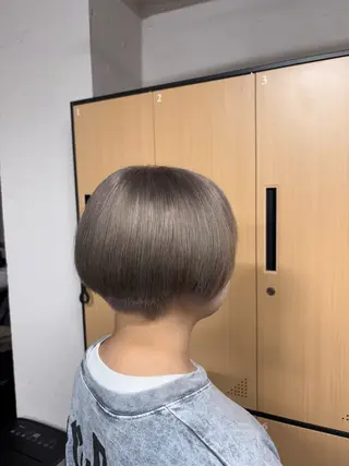 ショート tokute 中野真咲🐺のヘアスタイル