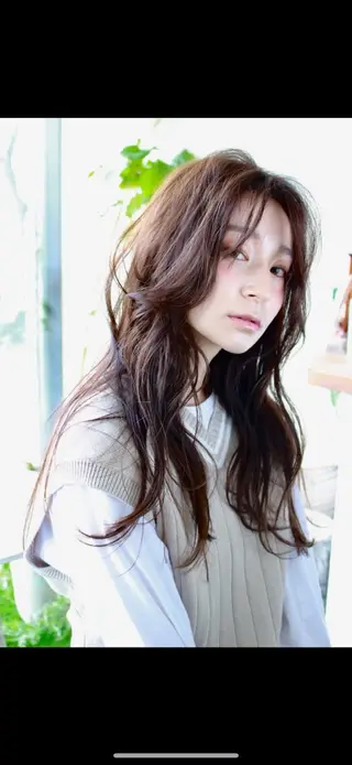 ロング 韓国風レイヤーカット 🇰🇷❕モカのヘアスタイル