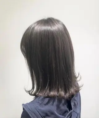 ミディアム カラー 艶カラー みゆう🎀のヘアスタイル