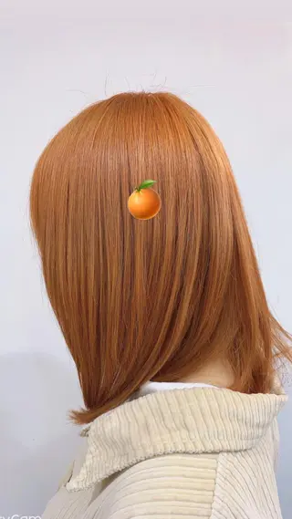 ミディアム カラー 加藤 利基のヘアスタイル