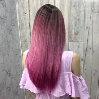 セミロング カラー sato shoheiのヘアスタイル