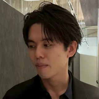 ミディアム パーマ メンズ 金山駅前メンズカット モデル募集 青島永透のヘアスタイル