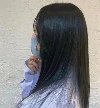 カラー まるやま ゆいかのヘアスタイル