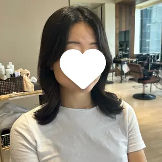 ミディアム ヘアアレンジ 阪本 光優/ 韓国ヘア🐈‍⬛🩶のヘアスタイル