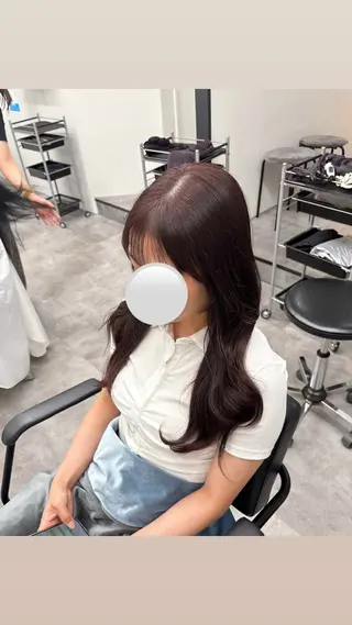 ロング 行木 そらのヘアスタイル