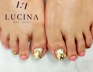 ネイル 新橋 ルキナ スタッフのネイルデザイン