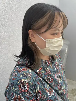 ミディアム C’LD hair  produce /シールドヘア所属・モテ髪/ボブ/ショー ト/アダチフウトのヘアスタイル