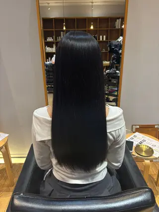 カラー 透明感カラー🩵 かのは🐰🪽のヘアスタイル