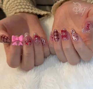 ネイル Spiky とうげ ふうかのネイルデザイン