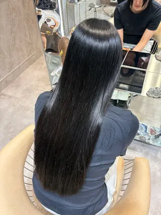 ロング 顔周りレイヤーカット /髪質改善/ゆう🤍のヘアスタイル