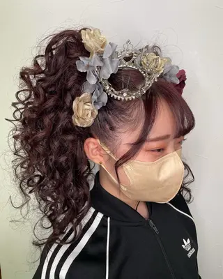 ロング エクステ＊美髪サロン KR2S河内長野店長のヘアスタイル