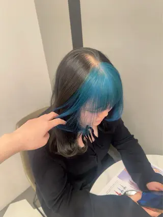 セミロング 透明感カラー/レイ ヤーカット/KaHoのヘアスタイル