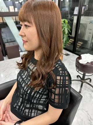 ロング Endearing 銀座/レイヤーカットのヘアスタイル