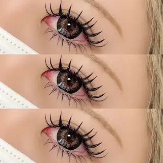 マツエク・マツパ 【那覇/束感まつ毛】 ｷｬﾒﾙのマツエク・マツパデザイン