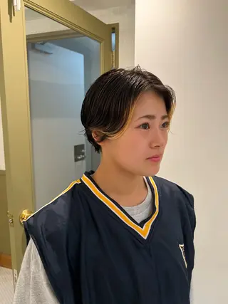 ショート パーマ メンズカット /パーマ🍀田畑玖音のヘアスタイル