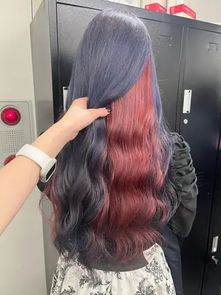 ロング カラー 韓国ヘア🖤/透明感 shihoのヘアスタイル