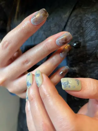 ネイル AOI✩⡱ y2kネイルのネイルデザイン