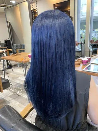 ロング カラー ACROあべの店所属・艶カラー/インナー /グラデ/大西小百合のヘアスタイル