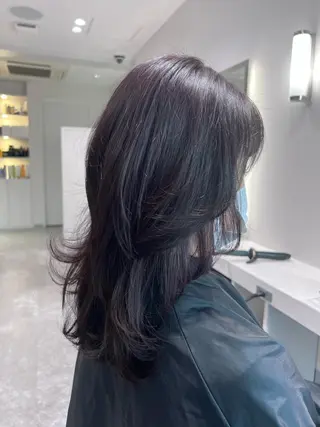 ミディアム カラー 垢抜けのプロ🪄 honoのヘアスタイル