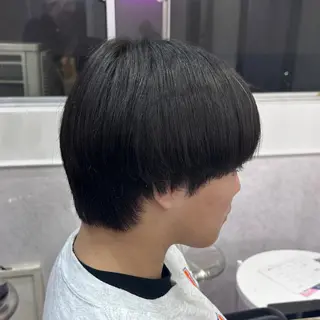 ショート ハイトーン/ウルフ /エクステ/ましろのヘアスタイル