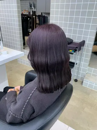 ショート カラー ヘアアレンジ neon hair所属・🩵 JURI🩵のヘアスタイル