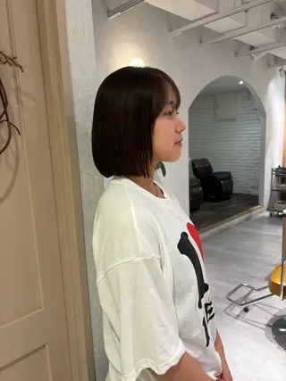 ミディアム 小林 篤滋郎のヘアスタイル