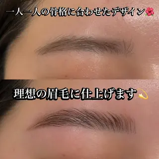 アイブロウ 海外風眉毛特化🤎 Nanase.libの眉毛・アイブロウイメージ
