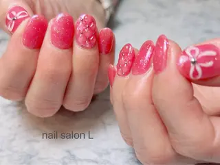 ネイル 吉川市 ネイルサロンLのネイルデザイン