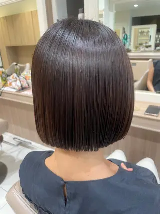 ショート パーマ 韓国ヘアメイク🎀/ 縮毛矯正✨山本媛香のヘアスタイル