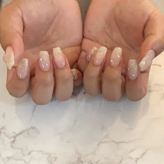 ロング カラー パーマ ヘアアレンジ メンズ キッズ ネイル マツエク・マツパ アイブロウ ease NAIL SALONのネイルデザイン