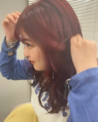 ロング カラー RIO 福岡美容師のヘアスタイル