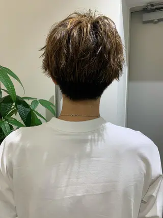 メンズ HARUKI MINATO  Japan福岡所属・似合わせカット 迫留由弥のヘアスタイル