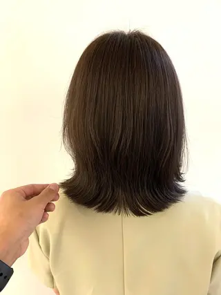 ミディアム 韓国ヘア/レイヤー /大嶽佑馬のヘアスタイル