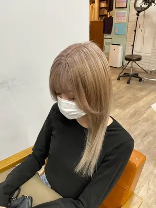 ロング カラー Nail &Beauty by UNO伊勢原所属・COCO .のヘアスタイル