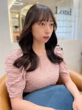 ロング 産休中2026.4月 復帰予定/野崎華代のヘアスタイル