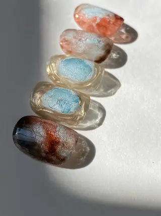 ネイル 草加ニュアンスネイル 🌚hersのネイルデザイン