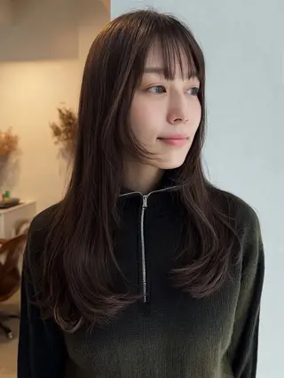 セミロング 艶髪デザイナー ユウタ｜髪質改善特化のヘアスタイル