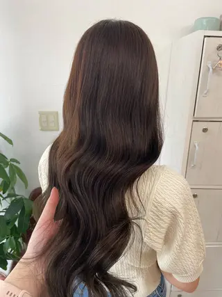 ロング カラー luna所属・luna ayane ／透明感カラーのヘアスタイル