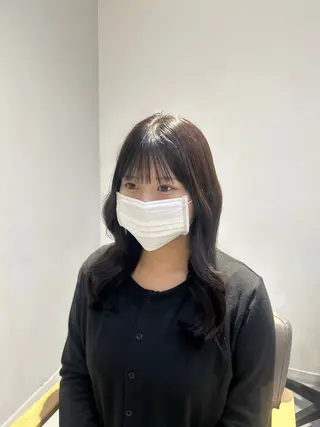 セミロング 韓国ヘア ‎⟡.·KANA🐥のヘアスタイル