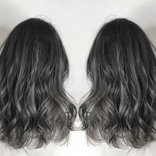 ミディアム ブリーチカラー🌈 石垣翔太のヘアスタイル
