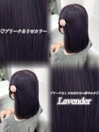 ミディアム 松村 知佳のヘアスタイル