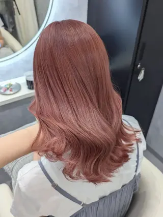 カラー セミロング 🏹MIYU￤抜け感 ×柔らかカラーのヘアスタイル