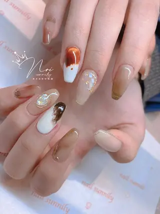 ネイル 長さだし専門店 M2　rikaのネイルデザイン