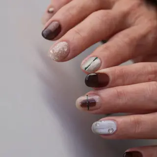 ショート 大阪/堀江ニュアンス NANAのネイルデザイン