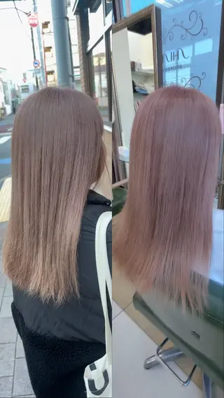 セミロング 今月限定特別価格！✨ ムウミのヘアスタイル