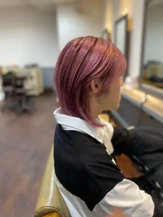 ミディアム レイヤー支持no.1 ☆笠原翔一のヘアスタイル