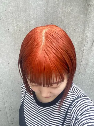 ショート カラー 艶髪／レイヤー／ 透明感🎀／MARIのヘアスタイル