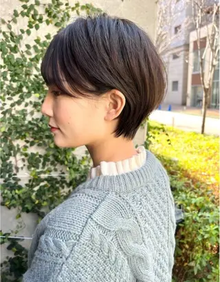 ショート 似合わせショート 森岡俊亮のヘアスタイル