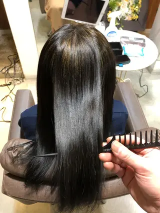 セミロング 木村 幸浩のヘアスタイル